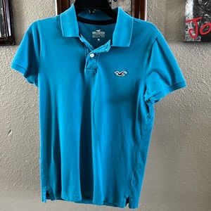 Men Hollister polo style shirt size small